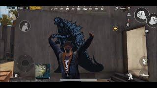 Godzilla graffiti monarch location | PUBG Mobile