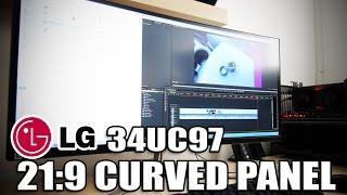 3440x1440p Curved LG Goodness! - 34UC97 IPS Monitor