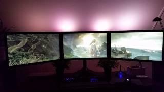 Tomb Raider - amBX Gaming Lights and Nvidia Surround