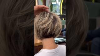 Nuca perfeita .️ APROVADA  #cabelo #hair #cortes #haircut #hairstyle #bobcut #cabelocurto