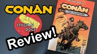 Review of the new 'Conan the Barbarian'! Free Comic Book Day Issue #0!