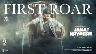 The First Roar - Jana Nayagan | Thalapathy Vijay | H Vinoth | Anirudh | Pooja Hegde | KVN