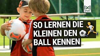 So lernen die kleinen Ballkontrolle!    // Altersgerechtes G-Jugend Fussballtraining