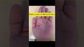 Palm Lines of Benefactors #Palmistry #PalmReading