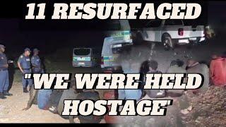 11 ILLEGAL MINERS RESURFACED "WE WERE HELD HOSTAGE". SOMEONE FIND SAHRC & YASMIN OMAR #ILLEGALMINERS