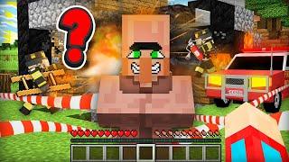 ЗРЯ Я ПОПРОСИЛ ЖИТЕЛЯ ПРИСМОТРЕТЬ ЗА МОИМ ДОМОМ В МАЙНКРАФТ | Компот Minecraft