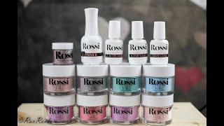 Rossi Nail Video!! Very quick tutorial on how easy dip powders can be!!!