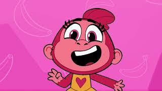 Slumber Party Gone Bananas! | Cartoons for Kids | Let's Go Bananas | 9 Story Fun