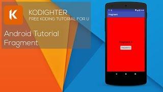 Android Studio Tutorial - Fragment