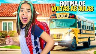 ROTINA DO MEU PRIMEIRO DIA DE AULA DEPOIS DAS FÉRIAS! *VOLTAS AULAS