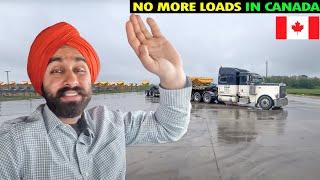 No Load found in Quebec for 3 Days! Trucking Industry in Trouble? 