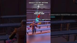 DAIGOS SECRET MYTHIC LOOT ROOM in Fortnite Season 3 (Chapter 6) #fortnite #foryou #fyp #shortsfeed