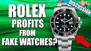 Does Rolex Benefit from Fake & Replica Watches?