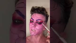 Creative makeup vibes #makeup #shorts #viral #art