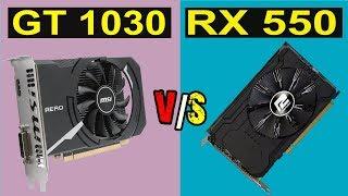 GT 1030 vs RX 550 2GB  Which is The Best Quality?