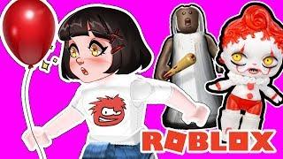 Украла ШАРИК у ПЕННИВАЙЗА - ПОБЕГ в Роблокс Roblox вместе с Машкой