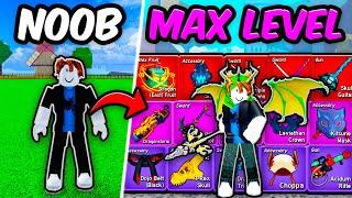 Blox Fruits Noob to Max Unlocking EVERYTHING