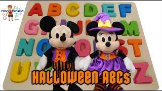 Halloween ABCs, Mickey Mouse ABCs, Learn the Alphabet, Kindergarten & Preschool Letters Puzzle Video