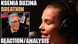 "Breathin" (Ariana Grande Cover) by Ksenia Buzina, Reaction/Analysis by Musician/Producer