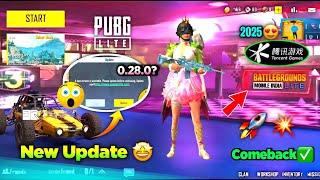 Pubg Lite New 0.28.0 Tencent Back Update 2025 | Pubg Mobile Lite 0.28.0 Comeback Update 2025 