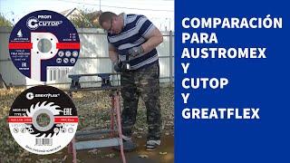 Comparación para Austromex y Cutop y Greatflex