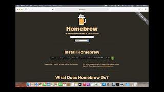 How to install Homebrew on M1 macs