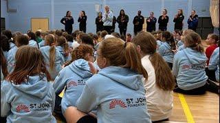 Team Bath Netball stars lead Be Inspired day for young girls in Bath