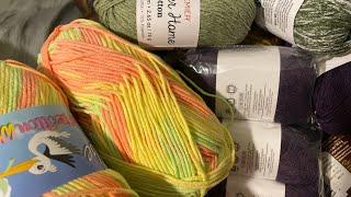 Mary Maxim Haul | Yarn | #marymaxim #unboxing #mysterybox #crochet #yarn