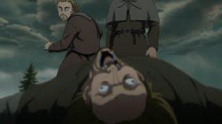 Thorfinn Punch The Retainers For Ruining Their Farm - Vinland Saga Season 2