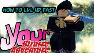 BEGINNERS GUIDE|ROBLOX YOUR BIZARRE ADVENTURE