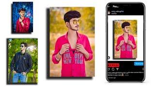 Instagram 3d photo editing in 2 minutes | picsart Instagram 3d photo editing