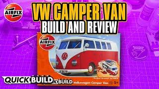 Airfix QuickBuild VW Camper Van Build and Review (Red Van) J6017