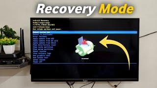 Android TV Hard Reset | Recovery Mode!