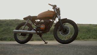 YAMAHA RX 135 | CUSTOM MADE CAFE RACER | TIMELAPSE BUILD | ER JATIN SAPRA | #JAVA