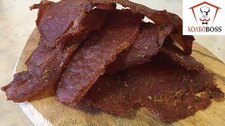 Meat chips (JERKY). Best Recipe!!! Everyone can do it.