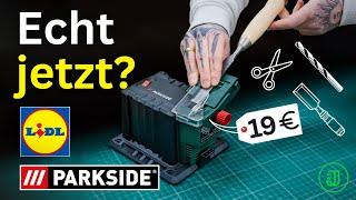 SCHÄRFSTATION von PARKSIDE für 19 EURO: Ich sag's ungern, aber diese Maschine ist... | Jonas Winkler