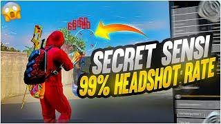 FREE FIRE SECRET SENSITIVITY FOR 99% HEADSHOT RATE II HOW TO REMOVE RECOIL FROM BLUESTACK & MSI 2025