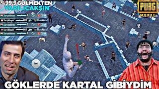 TAVALAYARAK MONTAJLADIM  KANATLARIMDAN VURULDUM  (ALL STAR VURUŞLAR) PUBG MOBİLE TROLL