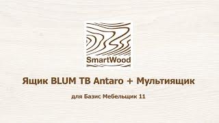 Ящик Blum Tandembox Antaro для Базис Мебельщик