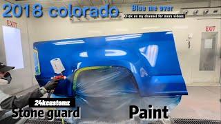 2018 Chevy colorado stone guard and paint