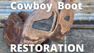 Cowboy Boot Restoration | Frye Boots Get a Makeover