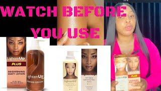 Lighten up anti aging body lotion or Lighten up plus ...a must watch!!!!