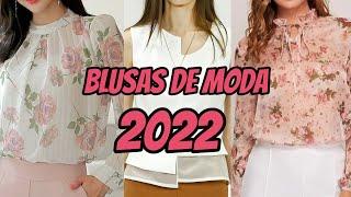 BONITAS  BLUSAS DE MODA 2021/2022 / BLUSAS MODERNAS Y BELLAS EN TENDENCIAS DE MODA MUJER 2021/ 2022