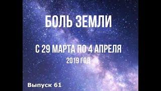 Катаклизмы за неделю с 29 марта по 4 апреля 2019 года