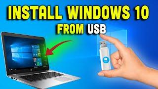 How to Install Windows 10 from USB in 2025 – Step-by-Step Guide!