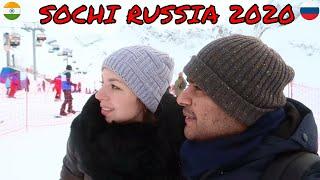 KRASNAYA POLYANA  BEST TRIP EVER || MUST VISIT IN SOCHI || INDIAN IN RUSSIA