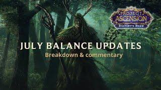 July balance changes - New build? Wow Ascension S9