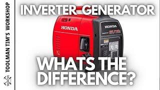 INVERTER GENERATOR What's the DIFFERENCE between an INVERTER GENERATOR and a regular generator?