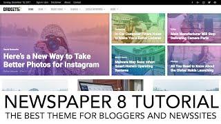 How To Create A Blog or News Website | Newspaper Theme