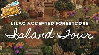 LILAC ACCENTED FORESTCORE ISLAND TOUR | Animal Crossing New Horizons